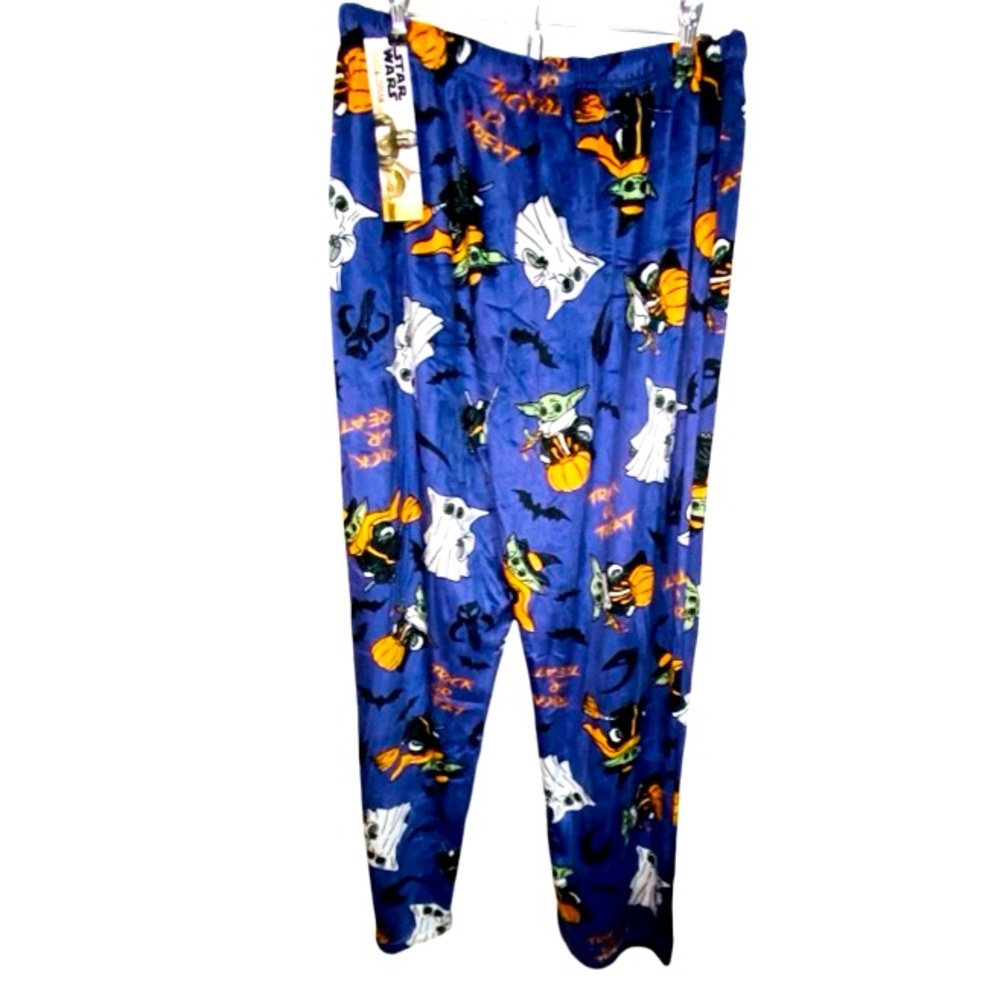 STAR WARS  Halloween Mandalorian Sleep Lounge Pants Costume Women’s Size XL - Picture 2 of 6